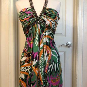 Sexy Sky Brand Halter dress L